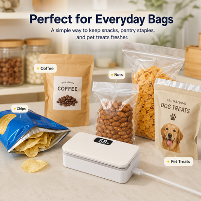 ⚡Rechargeable 2-in-1 Mini Bag Sealer with Cutter