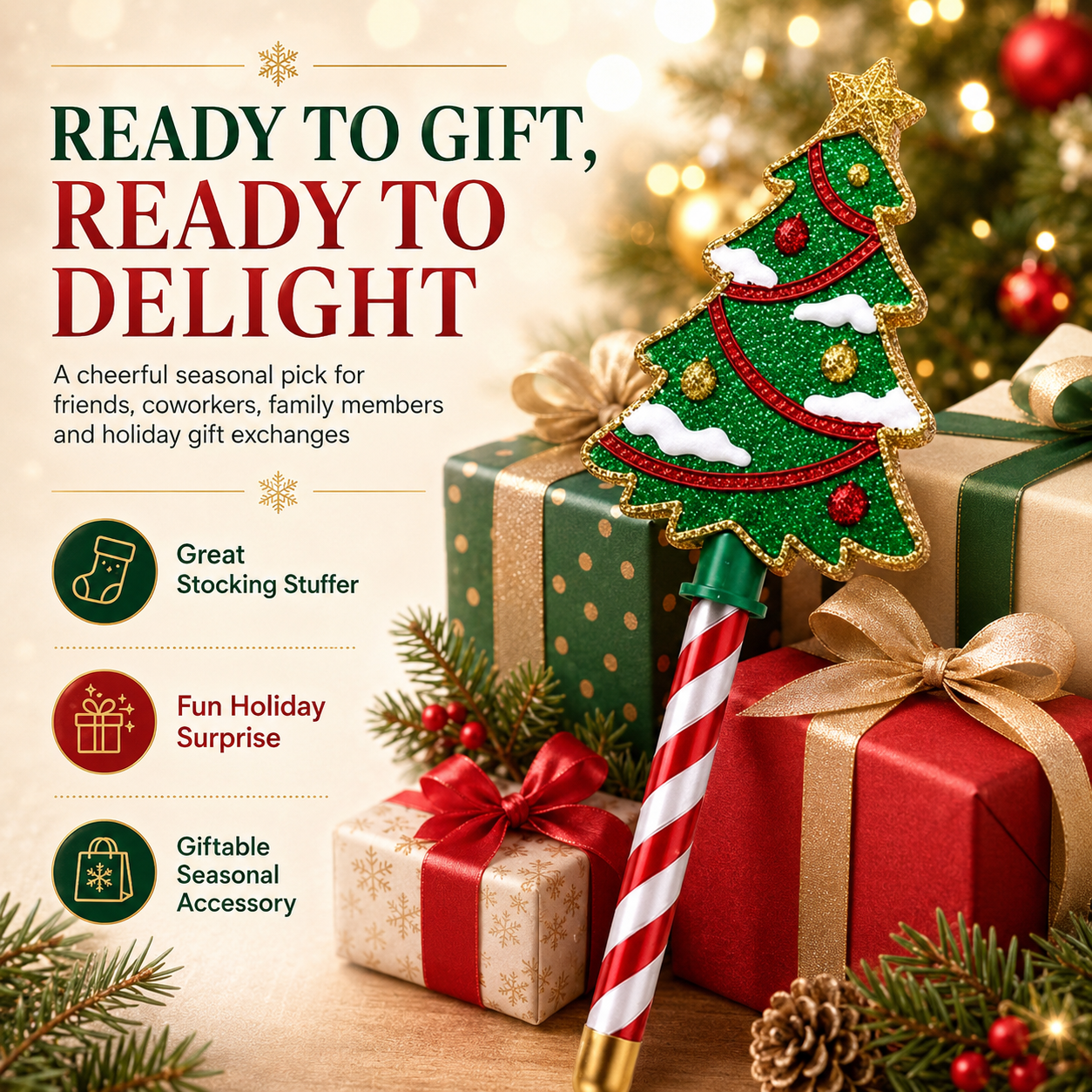 🎄 Christmas Payment Wand – Turn Every Tap Into Holiday Magic
