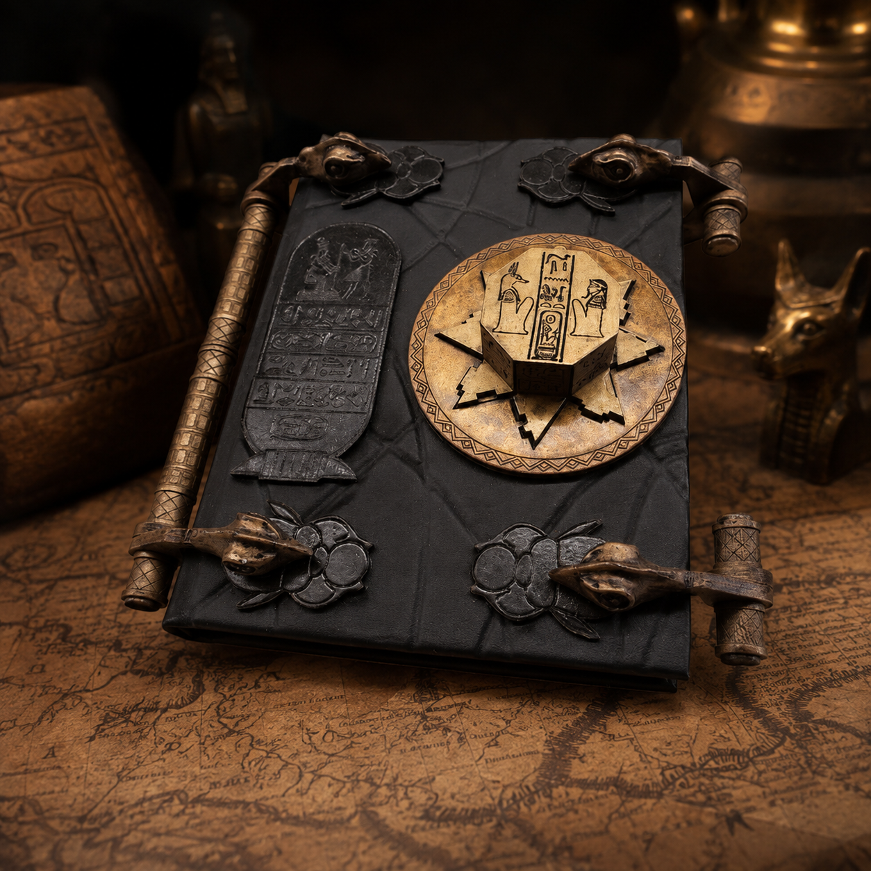 📙Scaled The Mummy Book Of The Dead and Living with key🔑