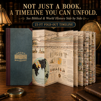 🌍 6,000 Years of Biblical & World History in One 23-Foot Timeline