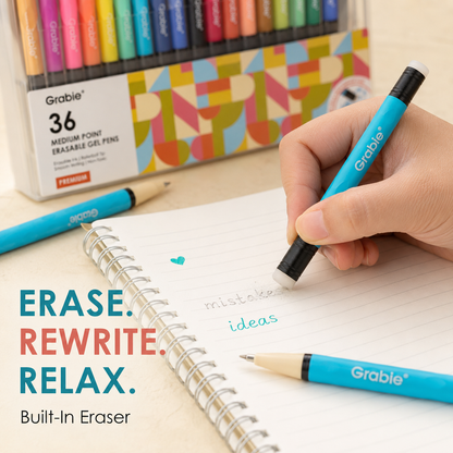 ✨🔥Medium Point Erasable Gel Pen Set,  Christmas Gift/Picks