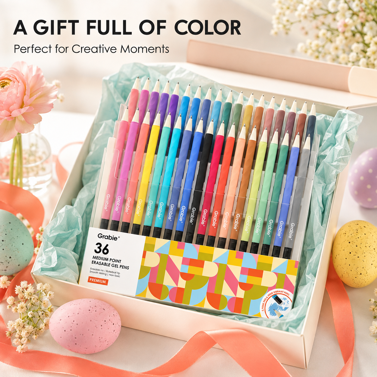✨🔥Medium Point Erasable Gel Pen Set,  Christmas Gift/Picks