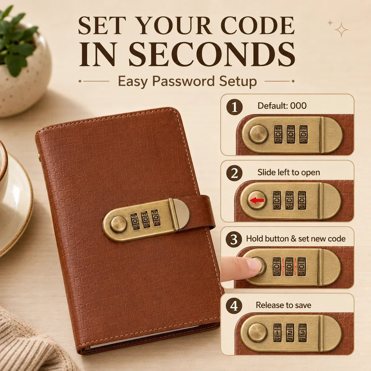 🔐Locking Banknote Collection Booklet | Holds 100 Bills