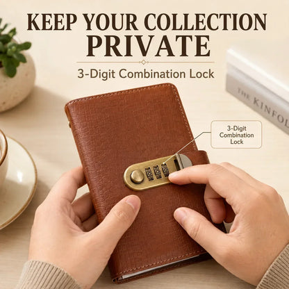 🔐Locking Banknote Collection Booklet | Holds 100 Bills