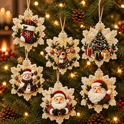 ✨5D Full Round Drill Diamond Painting Kit -🎄Christmas Decorations