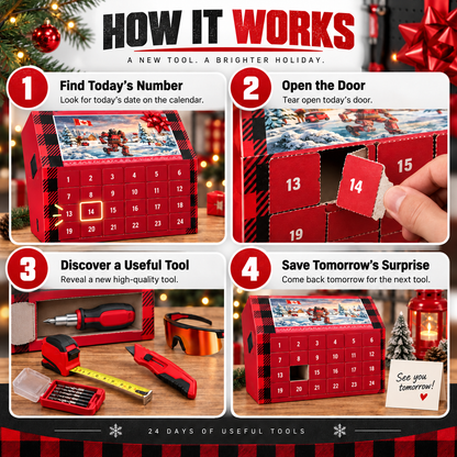💯24 Days of Tools Christmas Countdown Gift Set
