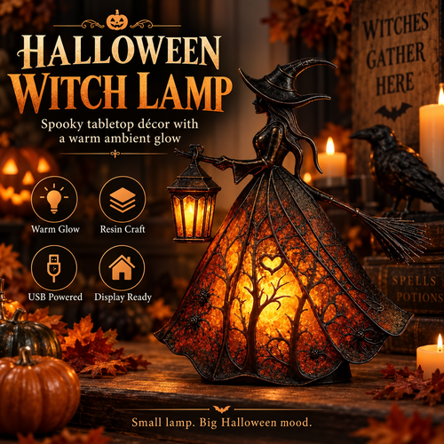 ✨Halloween Witch Lamp🧙