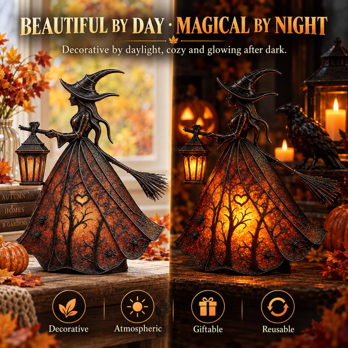 ✨Halloween Witch Lamp🧙