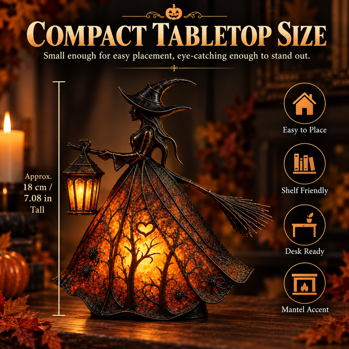 ✨Halloween Witch Lamp🧙