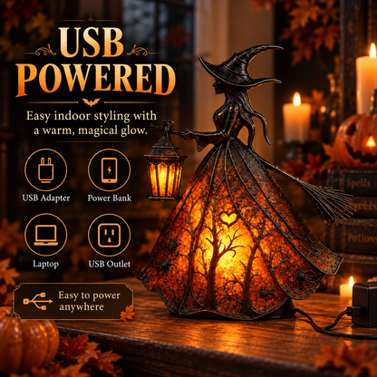 ✨Halloween Witch Lamp🧙