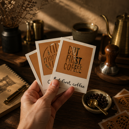 Mechanical Latte Art Camera – Press the Shutter & Decorate Your Coffee