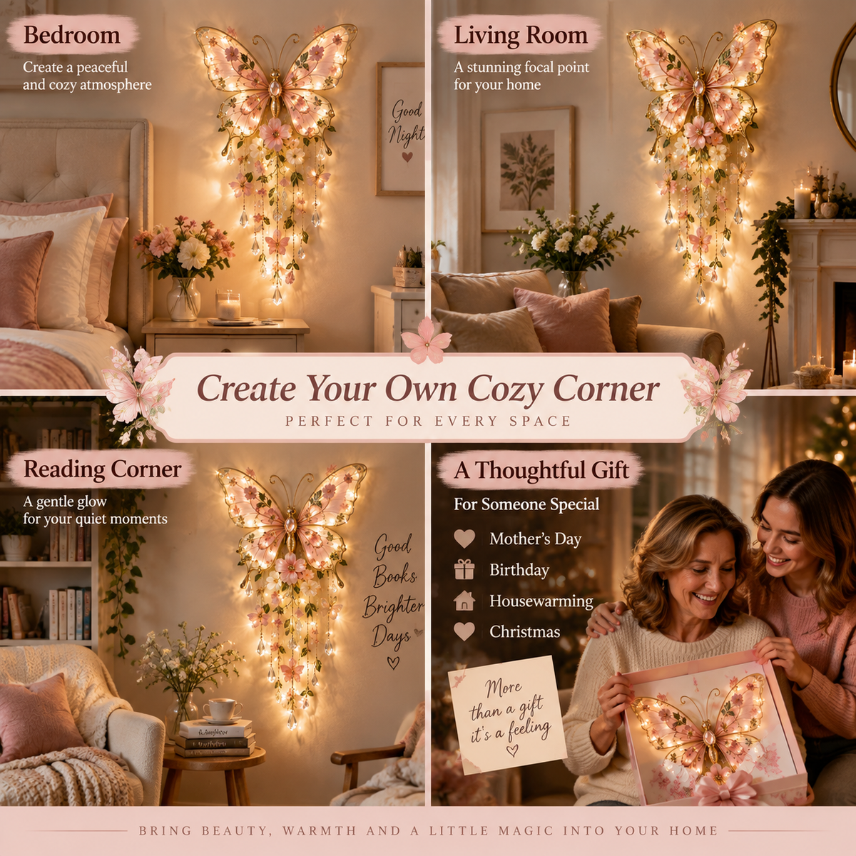 🔥Last Day 49%🦋Butterfly Garden Light