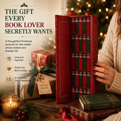 📚 25-Day Mini Book Advent Calendar – A Book Lover's Christmas Countdown