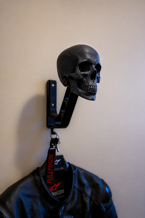 💀🏍️Skeleton Knight Motorcycle Helmet Mount