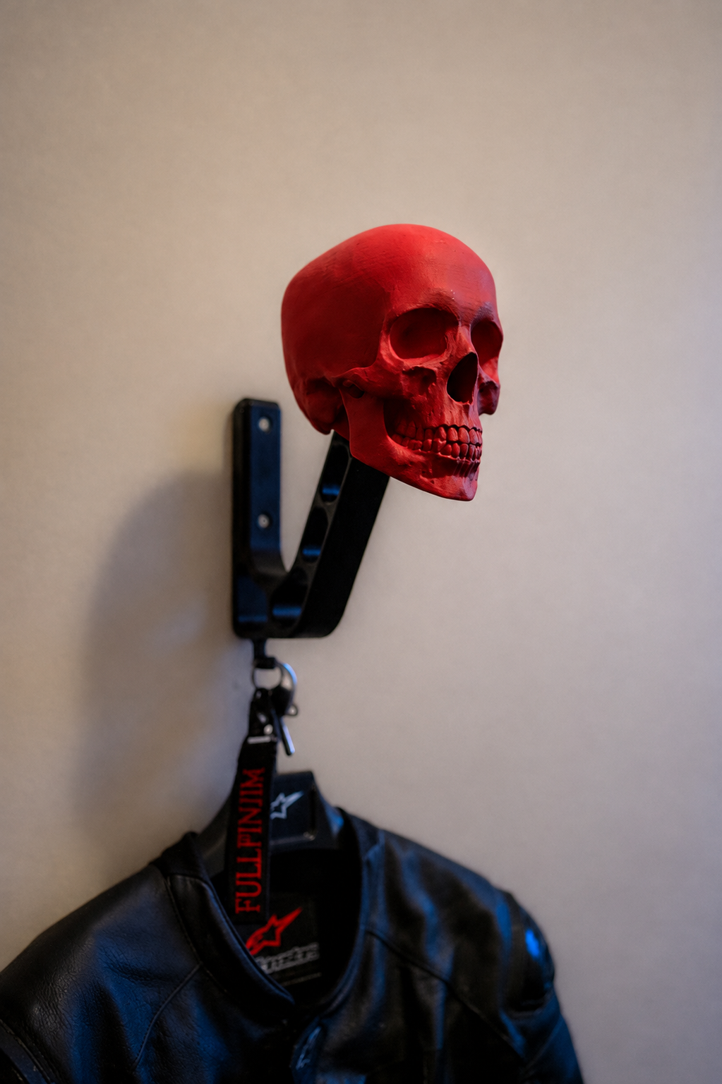 💀🏍️Skeleton Knight Motorcycle Helmet Mount