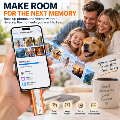 High-Quality Flash Memory Chip USB Thumb Drive