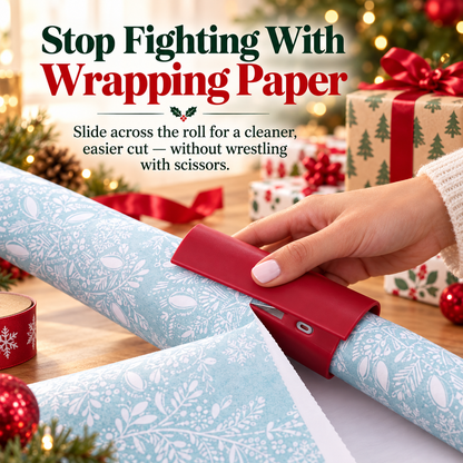Easy Slide Gift Wrap Cutter – Wrap Faster, Cut Cleaner