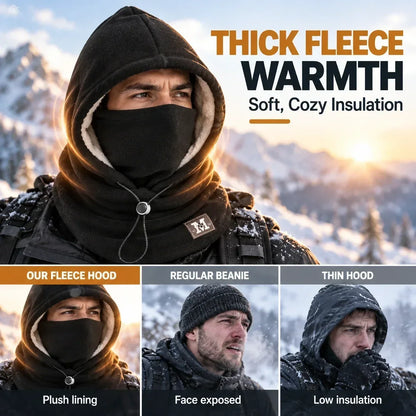🔥Limited Time 49% OFF🔥Winter Fleece Balaclava Hood – 3-in-1 Face & Neck Gaiter