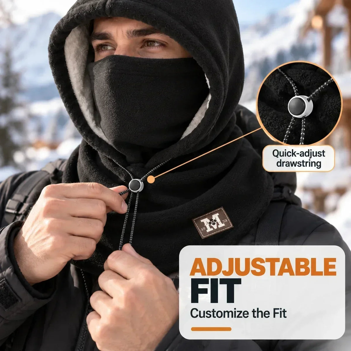 🔥Limited Time 49% OFF🔥Winter Fleece Balaclava Hood – 3-in-1 Face & Neck Gaiter
