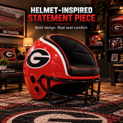 🏈 Oversized Football Helmet Chair – Turn Your Fan Cave Into Game Day