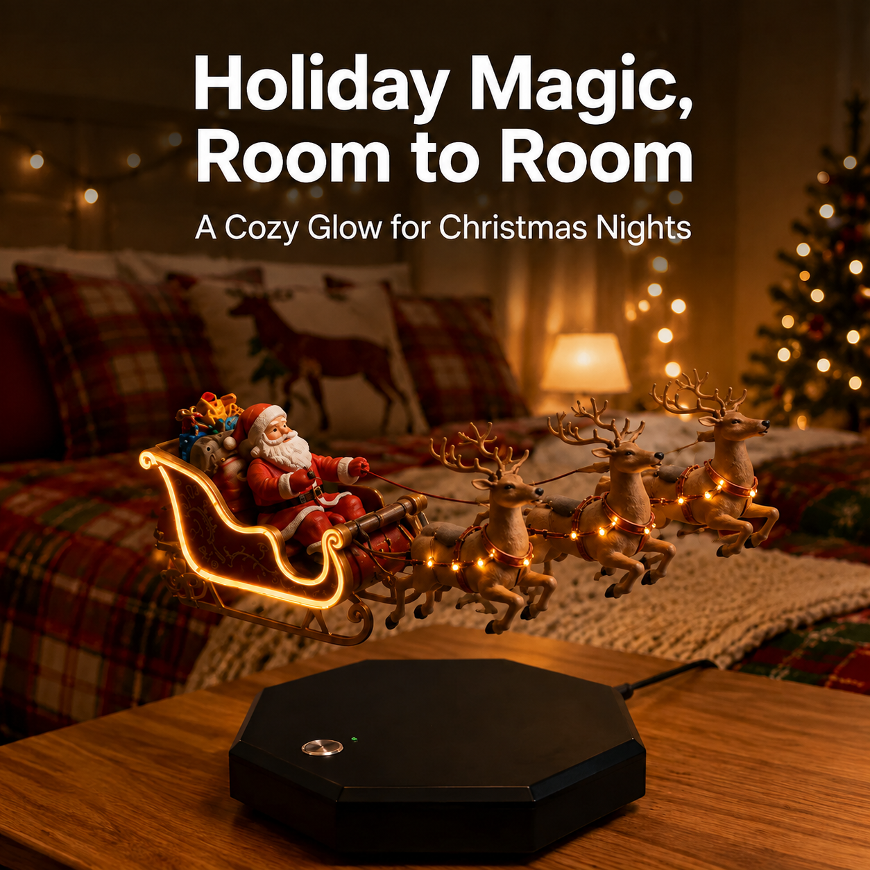 ✨ Santa Soar™ — Santa’s Flying Sleigh