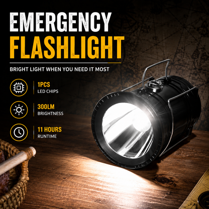 💡2-in-1 Camping Lantern & Flashlight