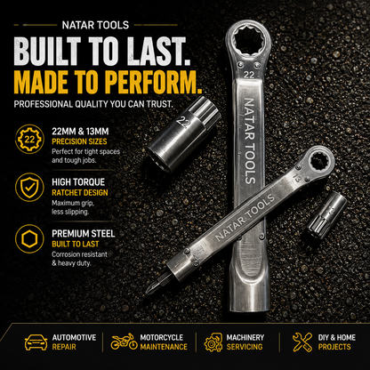 NATAR TOOLS —High-Torque Hybrid Wrench System