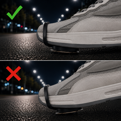 Spark Shoe Sole Cover – Controlled Night Visual Effect Accessory