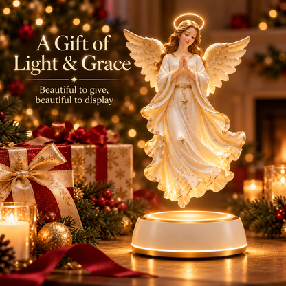 ✨ Angel of Light Levitation™ – Floating Christmas Angel Glow