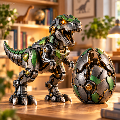 🔥⚙️🦖 Mechanical T-Rex Egg – From Mysterious Egg to Mighty Robotic Dinosaur! 🥚✨