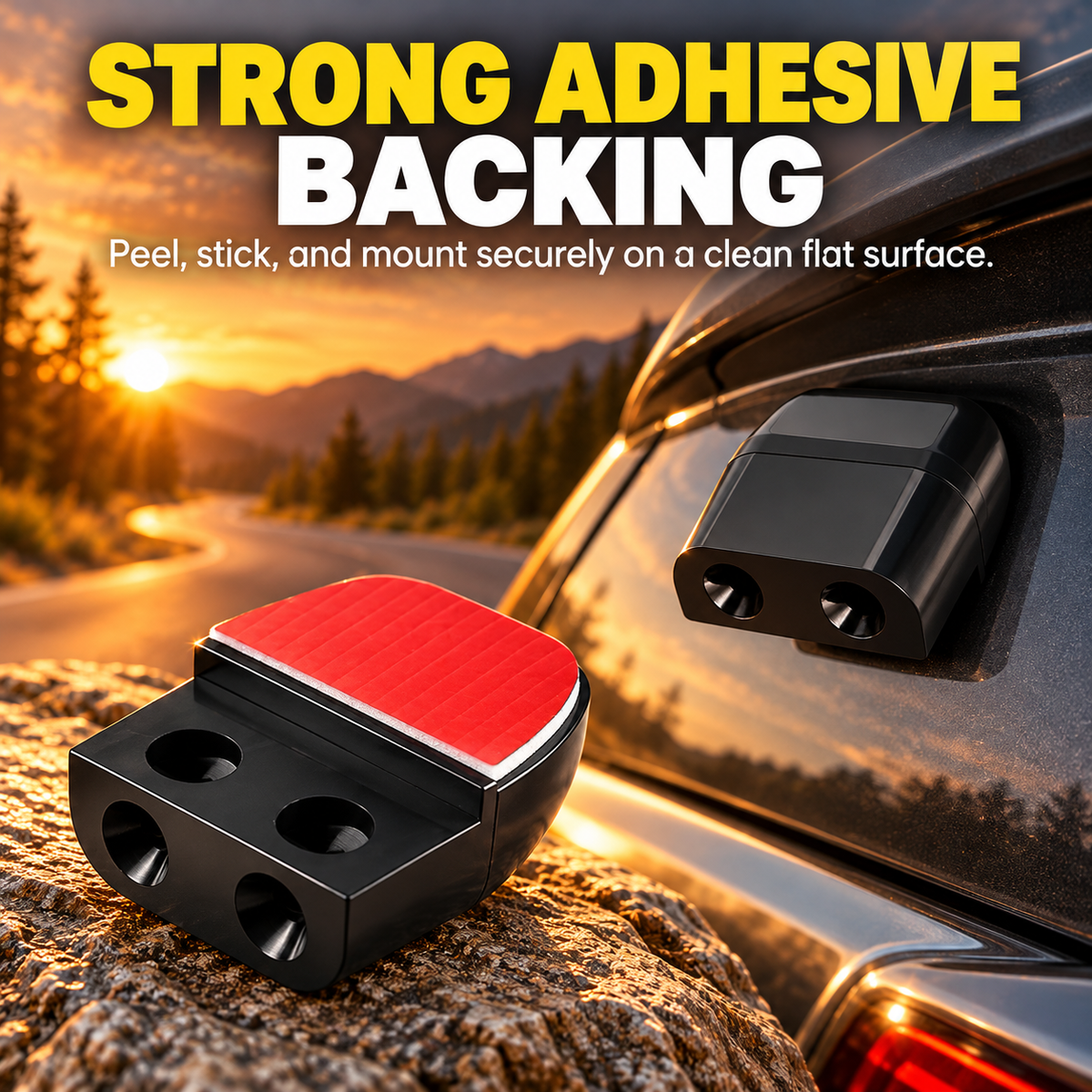🦌 4-Pack Deer Warning Whistles – Air-Activated, Easy-Mount Wildlife Alert Accessories for Cars, Trucks & RVs 🚗