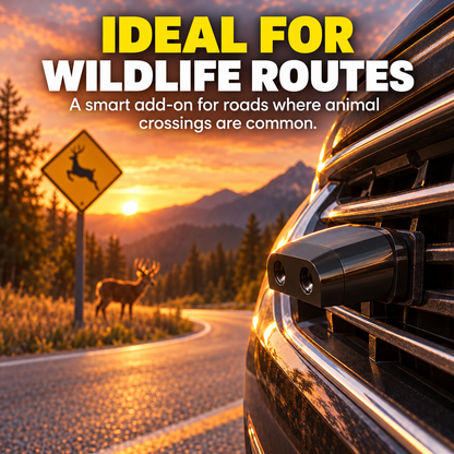 🦌 4-Pack Deer Warning Whistles – Air-Activated, Easy-Mount Wildlife Alert Accessories for Cars, Trucks & RVs 🚗