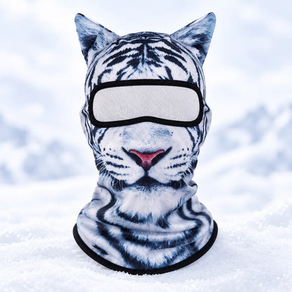 ❄️Animal-Print Ski Balaclava – Goggle & Helmet Friendly, 4 Styles