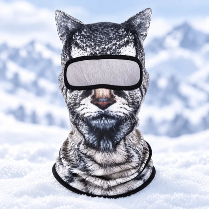 ❄️Animal-Print Ski Balaclava – Goggle & Helmet Friendly, 4 Styles