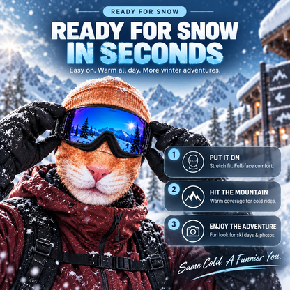 🦊❄️ 50% OFF Animal Face Ski Mask – The Funniest Winter Balaclava Everyone Will Ask About