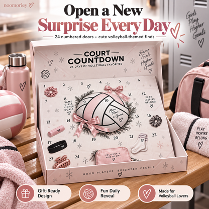 🏐 24-Day Volleyball Advent Calendar – Gifts for Players & Fans