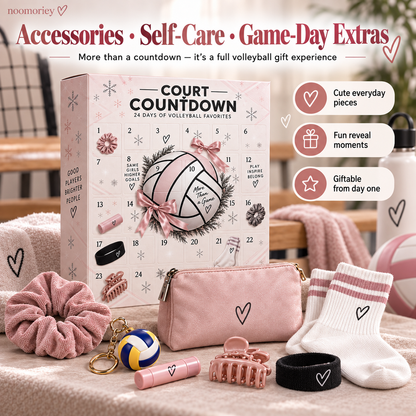 🏐 24-Day Volleyball Advent Calendar – Gifts for Players & Fans