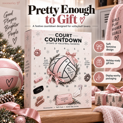 🏐 24-Day Volleyball Advent Calendar – Gifts for Players & Fans