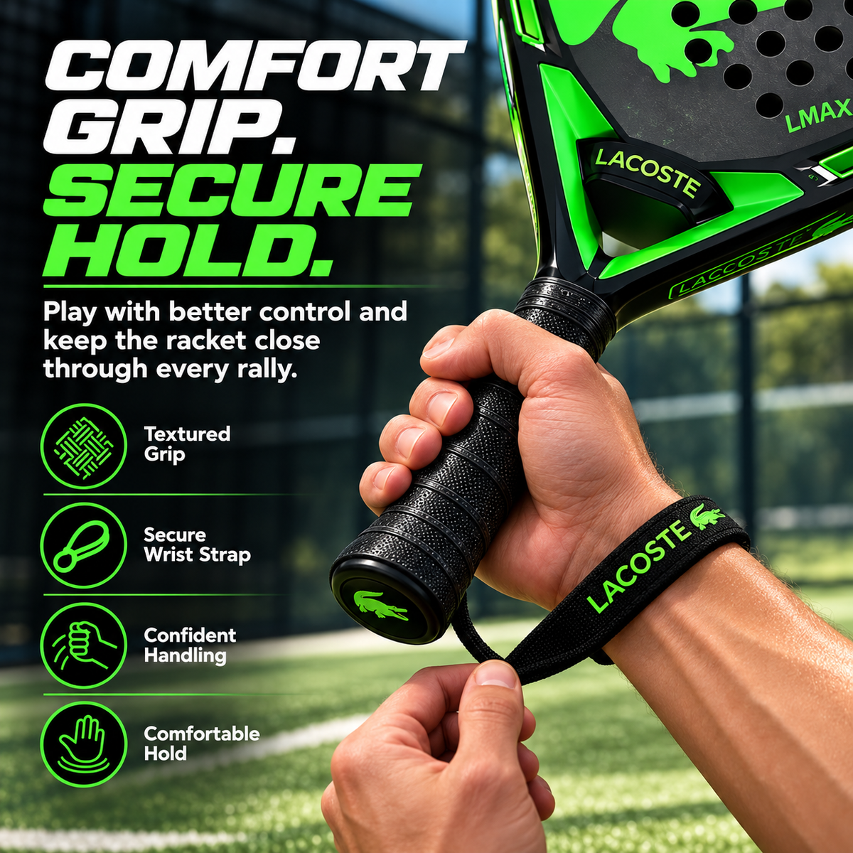 🎾 Premium Padel Racket Set ⚡ Power Control Comfort Grip Gift Box Ready