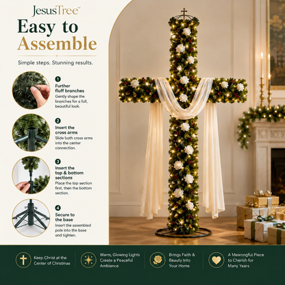 JesusTree™ Christmas Cross