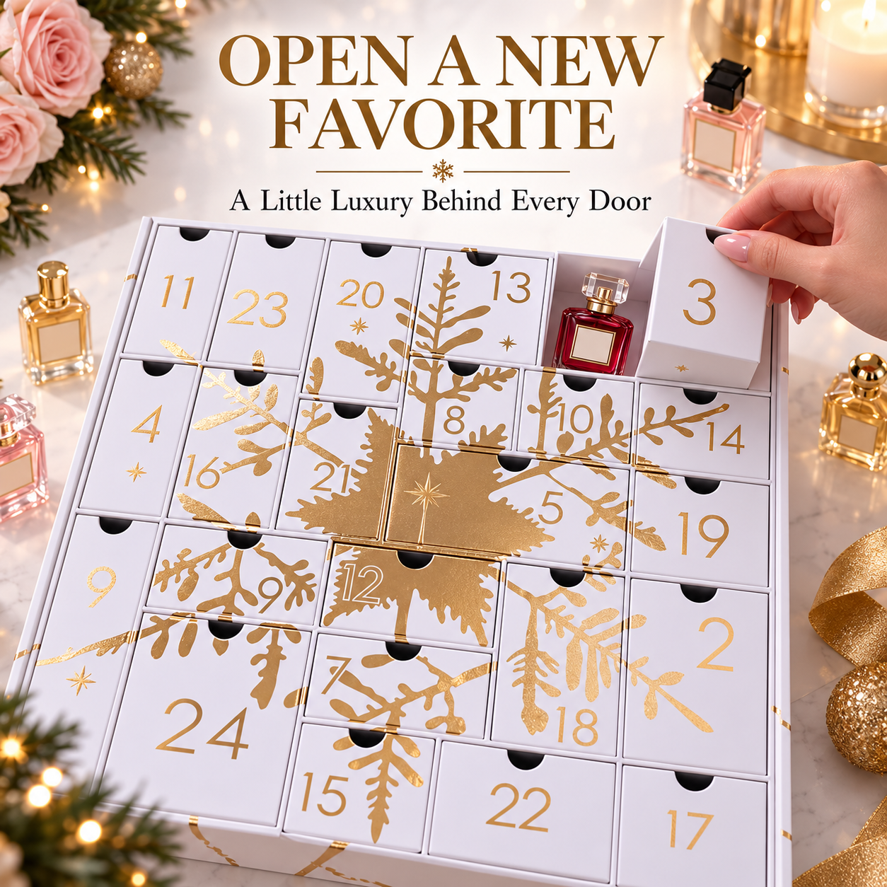 🌸 24-Day Mini Fragrance Gift Set – One Surprise Every Day