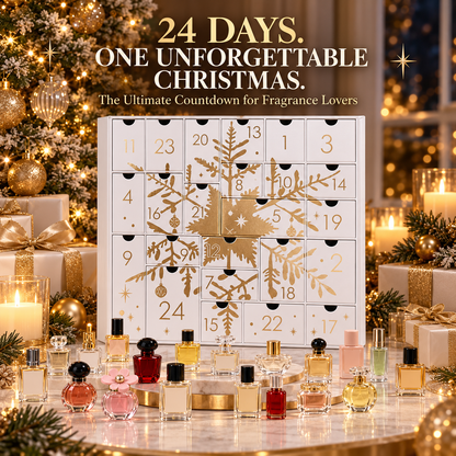 🌸 24-Day Mini Fragrance Gift Set – One Surprise Every Day