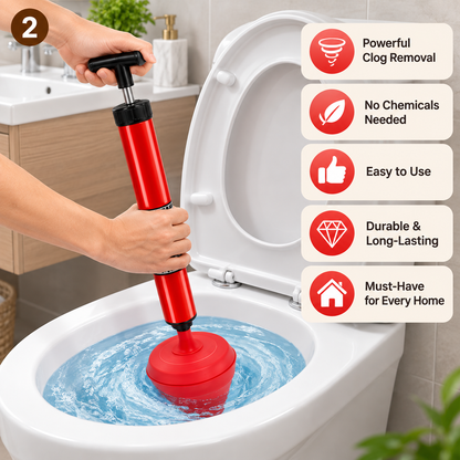 🚽 Limited time 50% off – Toilet clog remover tool