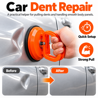 🚗Heavy-Duty Suction Cup Dent Puller – Multi-Purpose Panel Lifter