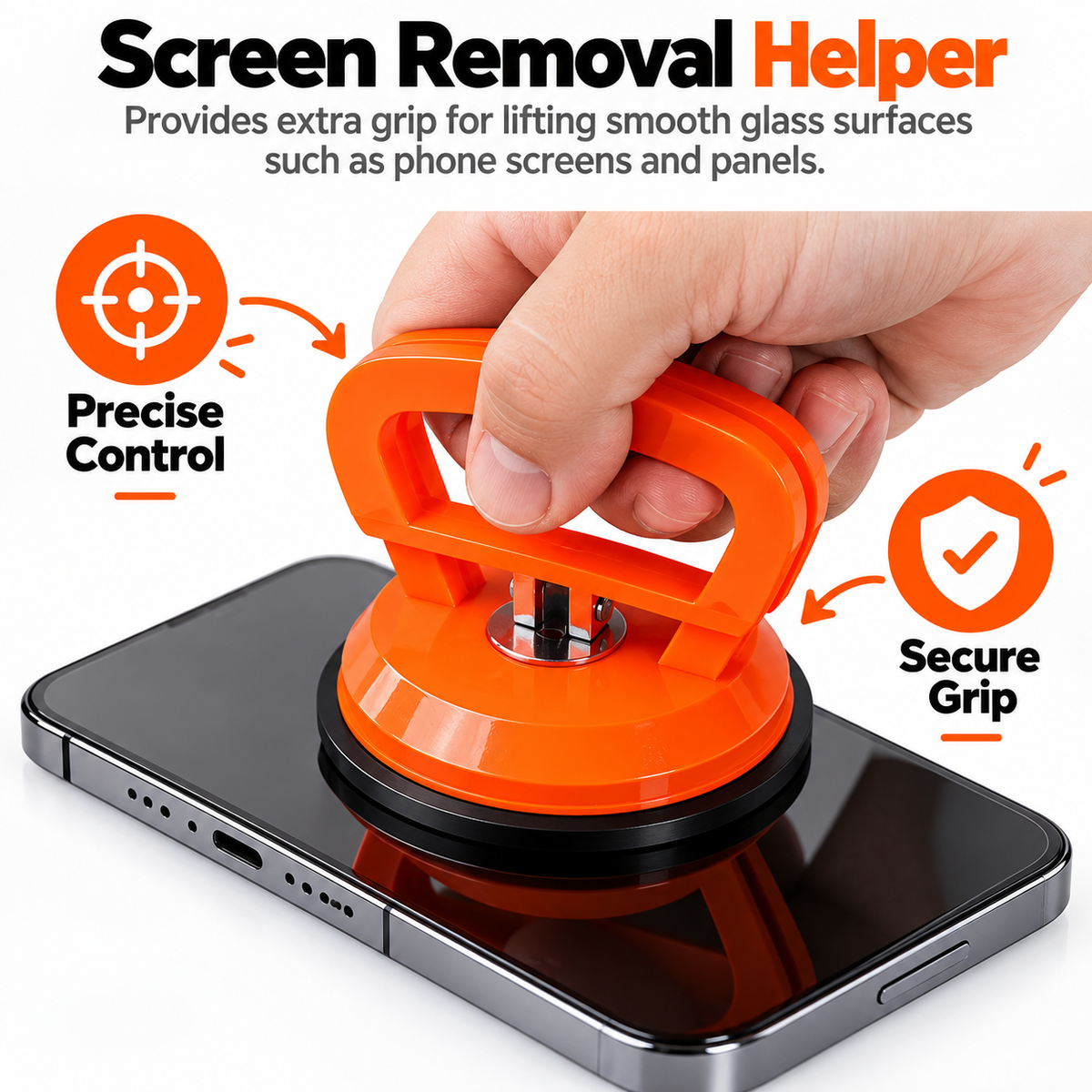 🚗Heavy-Duty Suction Cup Dent Puller – Multi-Purpose Panel Lifter