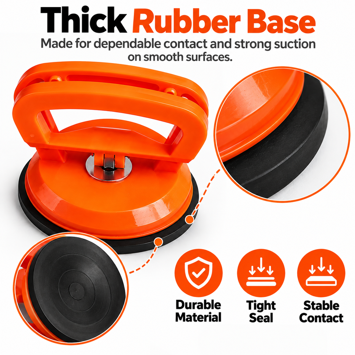 🚗Heavy-Duty Suction Cup Dent Puller – Multi-Purpose Panel Lifter