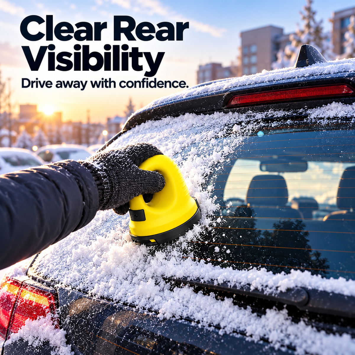 ❄️Handheld Electric Ice Scraper ⚡Quick & Easy Car Window Ice Removal