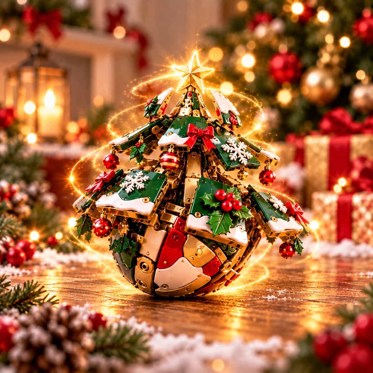 🎄 Egg to Christmas Tree – Magical Transforming Christmas Decoration