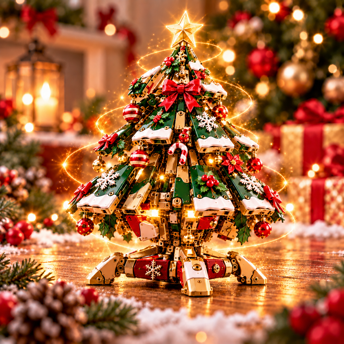 🎄 Egg to Christmas Tree – Magical Transforming Christmas Decoration
