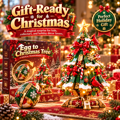 🎄 Egg to Christmas Tree – Magical Transforming Christmas Decoration